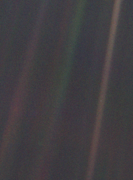 The Pale Blue Dot — Voyager 1, 1990